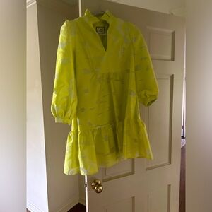 Tuckernuck Citron Fil Coupe Palmerston Dress size XS